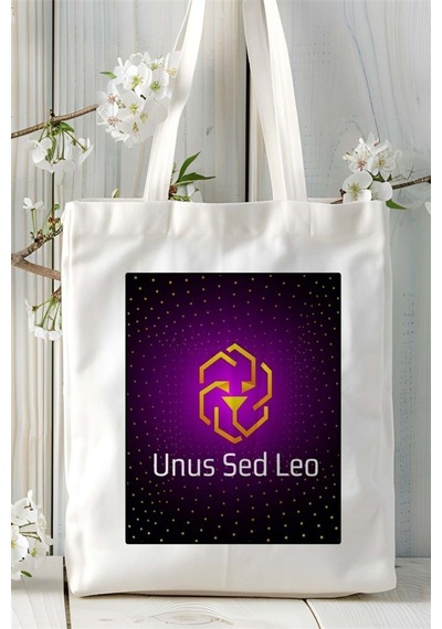 Art Hediye Unus Sed Leo Baskılı Bez Çanta Omuz Çantası Kişiye Özel Desen 2 Çok Renkli