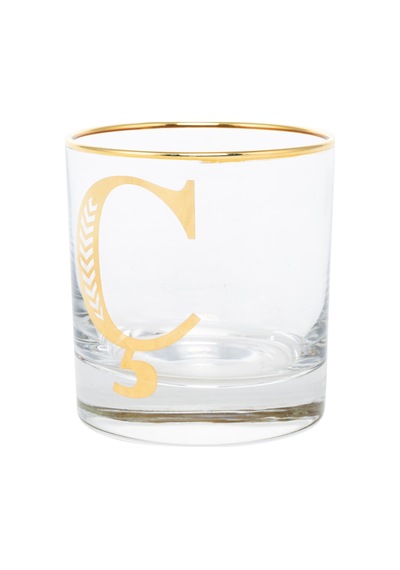 Mudo Home Monogram Bardak - Ç 300ml Altın