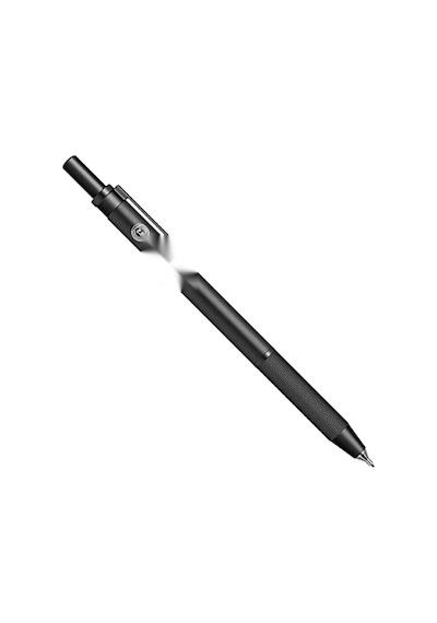 Siyah Metal Gövde Twist Kalem, 0.5mm Yazım Ucu