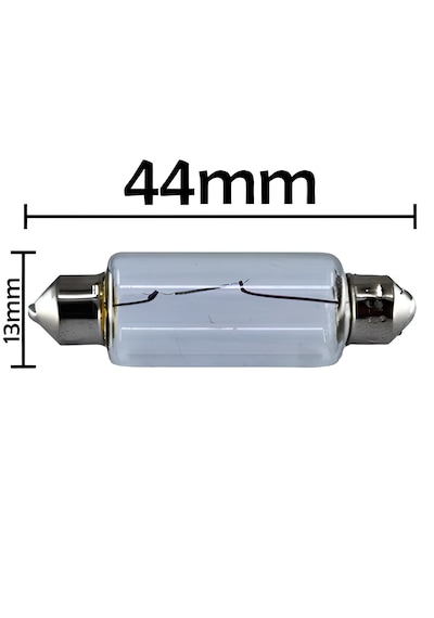 12v 15w Sofit Ampul 44mmx13mm 10 Adet