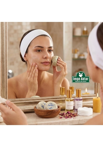 Orijinal Mühürlü Ruşur Taşı Sefidab 12 Adet Doğal Peeling