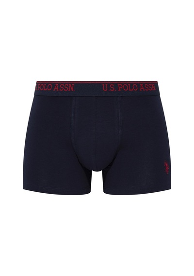 U.S. Polo Assn. - Erkek Siyah - Antrasit Melanj - Lacivert 3 Lü Boxer 90005 Siyah - Antrasit Melanj - Lacivert