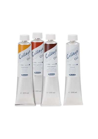 Schmincke College Yağlı Boya 200ml - N:650 Burnt Umber Diğer