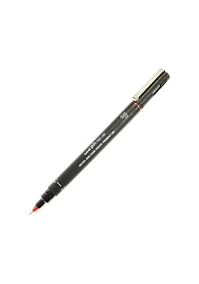 Uniball Pın 01-200 0.1 MM Kırmızı Çizim Kalemi