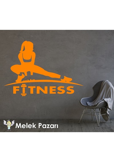 Fitness Spor Salonu Duvar Sticker