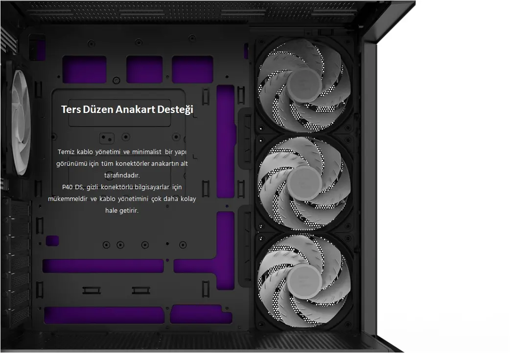 Zalman P40 Ds 4 Argb Fan Mid Tower 9.1 Lcd Ekranlı Gaming Oyuncu Bilgisayar Kasası Zalman P40 Ds 4 Argb Fan Mid Tower 9.1 Lcd Ekranlı Gaming Oyuncu Bilgisayar Kasası