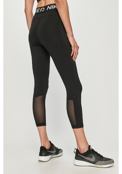 Nike Pro 365 Mid-rise Crop Training Legging Tight Fit Toparlayıcı Siyah Tayt Siyah