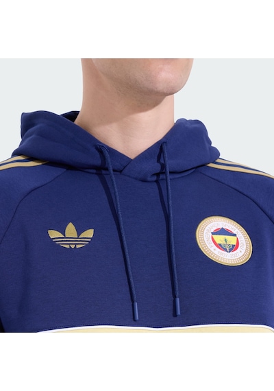 Adidas Hz1021 Fen Og2 Hd Fenerbahçe Originals Kapşonlu Eşofman Üstü Lacivert