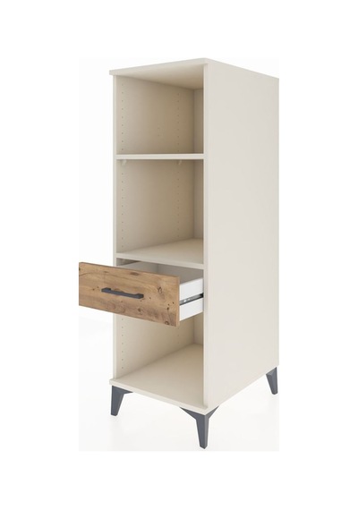 Kronos Dolap 2 Raflı Tek Çekmeceli 44x59x134 Aytaşı-çam Aytaşı