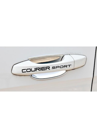 Ford Courier Sport Kapı Kolu - Sticker Set 8 Ad 10 1,5 Cm