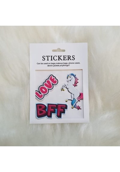 Unicorn Sticker yapışkanlı
