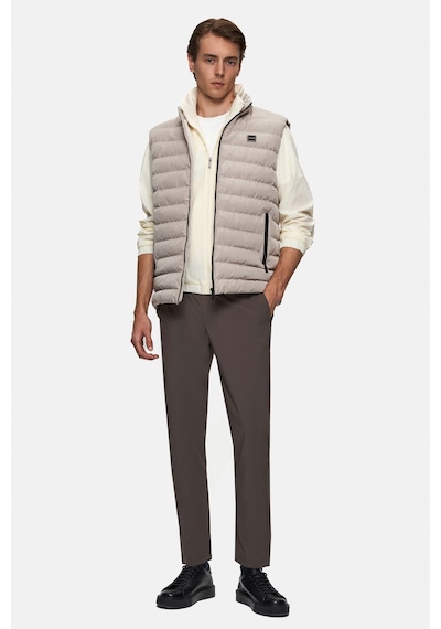 Twn Slim Fit Taş Düz Yelek Mont 3ecy70501503m Taş