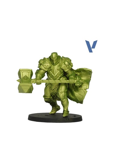 Vallejo 77115, 18 Ml. Amber Green Light True Metallic Metal Maket Boyası Standart