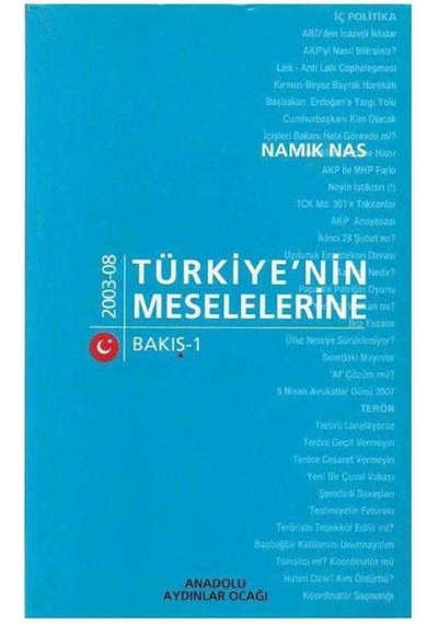 2003-08 Türkiye'nin Meselelerine Bakış -1