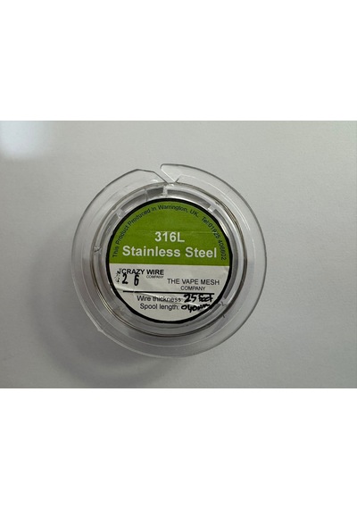Crazy Wirestainless Steel Ss316l 26 Ga Makara Tel 8 Metre 25 Feet