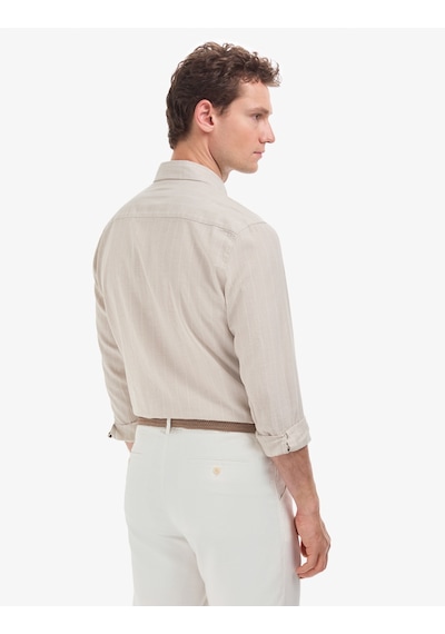 Pierre Cardin Erkek Bej Gömlek Desenli 50320900-vr011