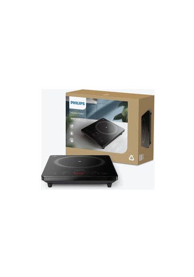 Phılıps Hd5830/90 Philips 3000 Serisi Indüksiyonlu Ocak Siyah