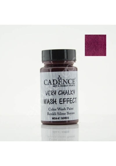 07 Bordo - Wash Effect - Renkli Silme Boyası