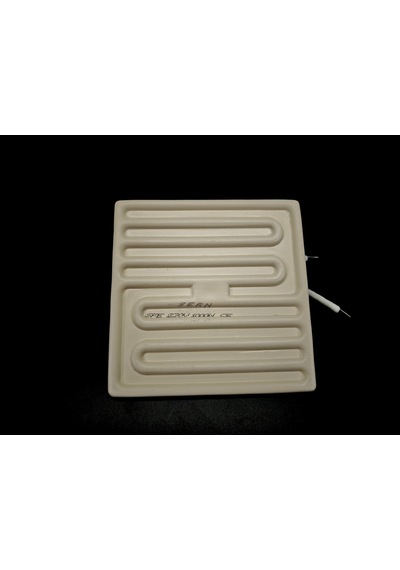 Sern 122x122mm 1000w 230v Beyaz Sfe Model Düz İnfrared Seramik Isıtıcı Rezistans 1 Adet