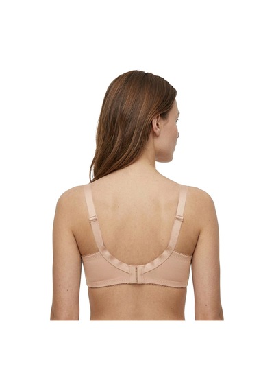 Cottonill Bra - Novia Ten Büyük Beden Micro Balenli Minimizer Ayarlanabilir Askılı Kadın Sütyen