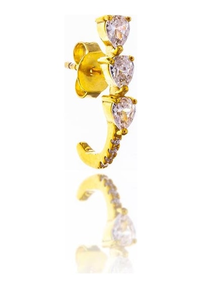 Just Love Gümüş Küpe-399 Gold