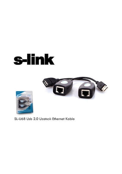 S-Link  Sl-U68 Usb 2.0 Extension  Uzatıcı  Adaptör