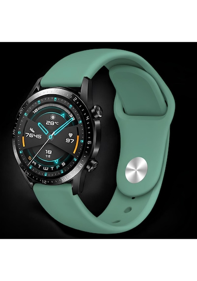 Galaxy Watch 46mm İçin Uyumlu 22mm Silikon Kordon
