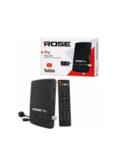 Rose Try Dijital Uydu Alıcısı Rs232 1080p Hdmı Wifi Full Hd Youtube Otomatik Kanal Güncelleme Av