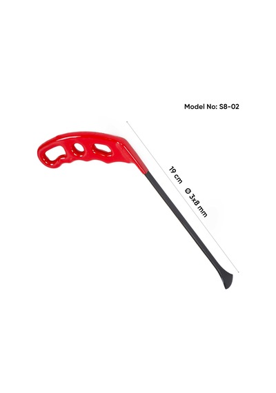 19 Cm 3x8 Mm Çap Plaka Çubuk Büyük Ağız Çubuk - S8-02