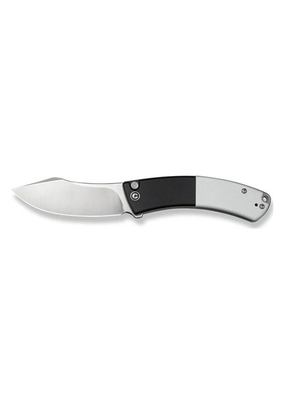 Civivi Outlaw Muk Black & White G10 Handle Black Satin Finished 14c28n Blade Kamp Çakı Siyah - Beyaz