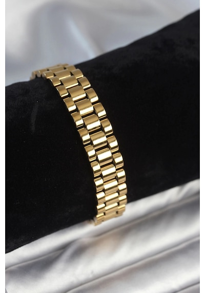 316l Çelik Gold Renk 12 Mm Kalınlık Erkek Bileklik 5886 Çok Renkli