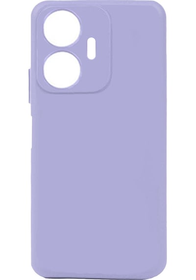 Zore Realme C55 Kılıf Msra Biye Silikon - Lila Lila