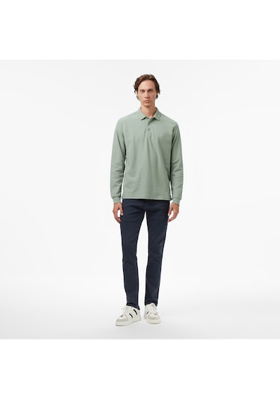 Nautica Erkek Yeşil Classic Fit Uzun Kollu Polo Yaka T-shirt 026 K57351t Yeşil