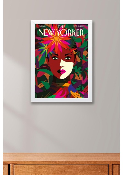 The New Yorker Çerçeveli Tablo March 18 2019