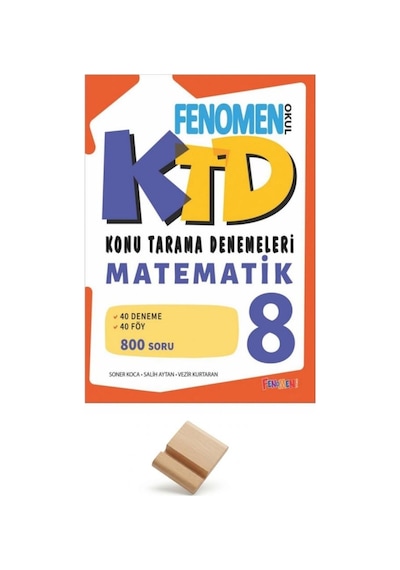 Fenomen Lgs 8. Sınıf 2027 Konu Tarama Denemeleri Matematik + Telefon Standı