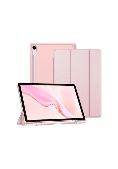 Samsung Galaxy Uyumlu Tab S10 Fe Plus 13.1 İnç Kılıf Smart Uyku Modlu Kalem Bölmeli