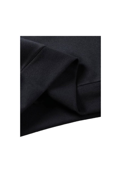 Medinenur Perfectly Baskılı Kapüşonlu Sweatshirt Siyah