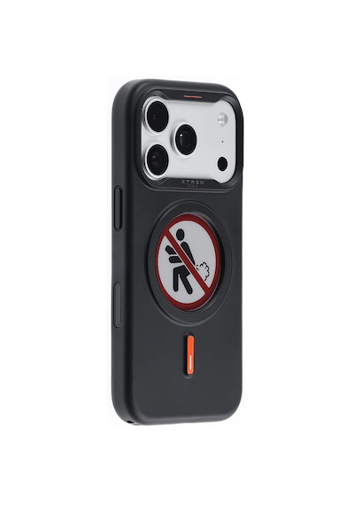 Xtrem Apple Uyumlu iPhone 17 Pro / 18 Pro Magsafe Özelleştirilebilir E-ınk Ekranlı Kılıf Siyah