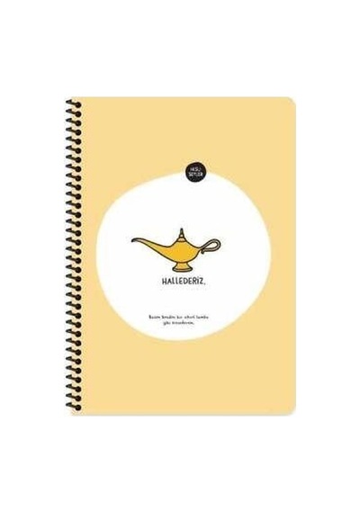 Hisli Şeyler A4 80yp.çiz.spr.stickerli Defter - Ha