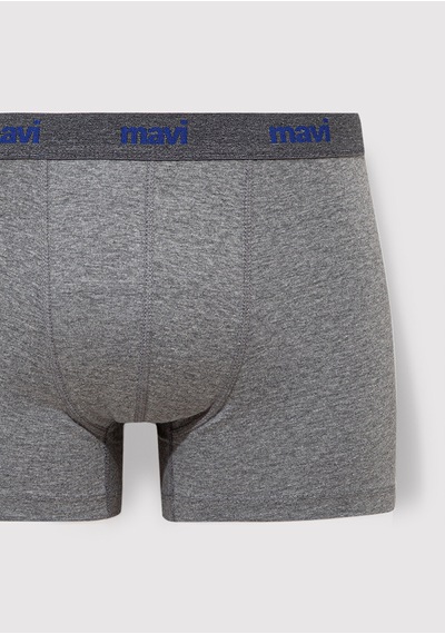 Mavi - Gri Basic Boxer 0911180-83096 Gri