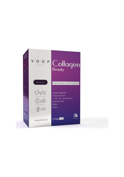Voop Collagen Beauty 5500 Mg Nar Aroma.10 Saşe X 7 G - 8 Adet Tarı