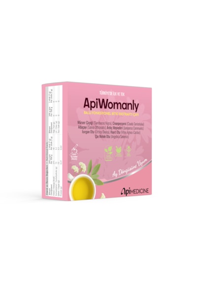 Apimedicine Apiwomanly Fonksiyonel Bitki Ekstrakt Çayı 12 Stick 84 G