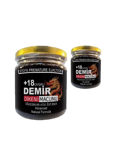 Çakşırlı Demir Dikeni Macunu 2 Adet Soğuk Erkekler Için 240 Gr