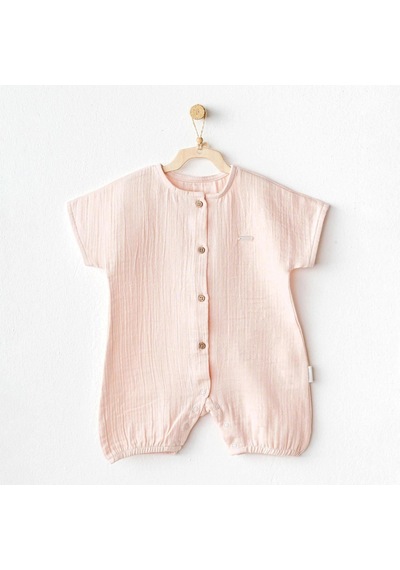 Andywawa Ac25884 Müslin Home Bebe Tulum Pink