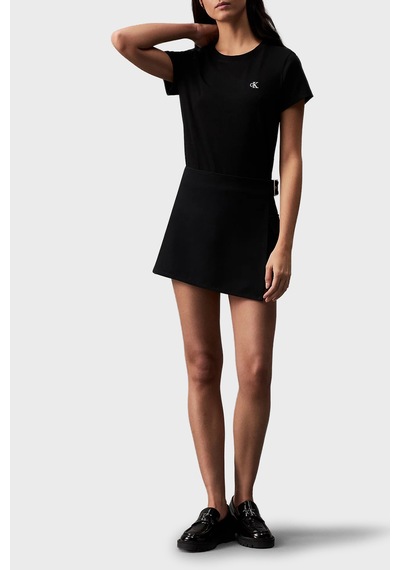 Calvin Klein Bayan T Shirt J20j212883 Bae Siyah SIYAH