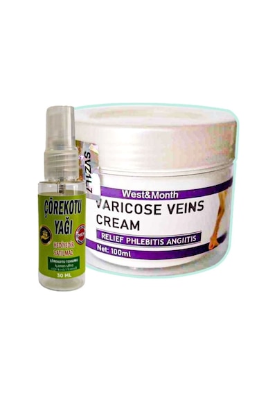 Süper West & Month Varicose Veins Bakım Kremi 100 Ml + Çörek Otu Yağı 30 Ml