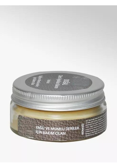 Doğal Deri Ayakkabı Bakım Cilası Yağlı ve Mumlu Deriler 50ml Renk