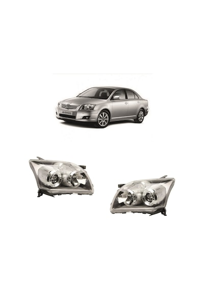 Toyota Avensis Sağ-sol Far Lambası Takımı Xenonlu Tip 2006-2009
