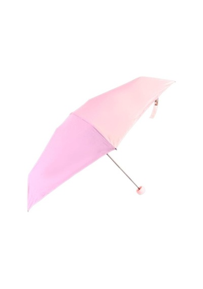 Eleven Markets 6 Telli Mini Cep Boy Kapsullü Şemsiye -pembe Pembe