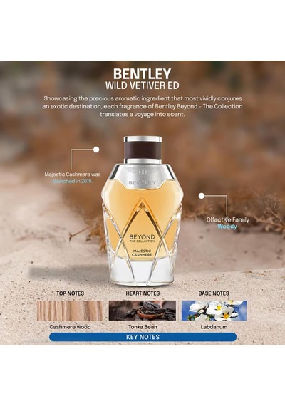 Bentley Beyond The Collection Majestic Cashmere Edp 100 Ml Parfüm